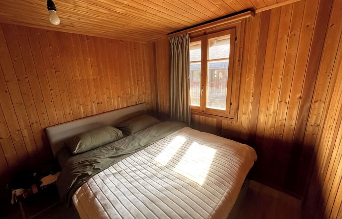 Swiss Mountain Chalet, Wooden Interior, Cosy, with a Beautiful View