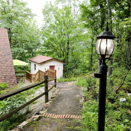 Escape the ordinary, discover the tranquility & warmth of this  A-Frame cabin