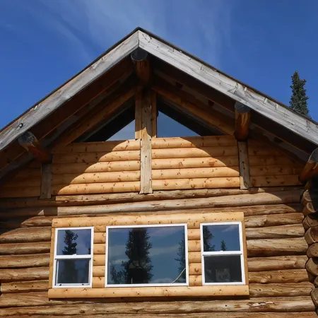 Experience true Alaska secluded Cabin just 15 minutes from Denali National Park.