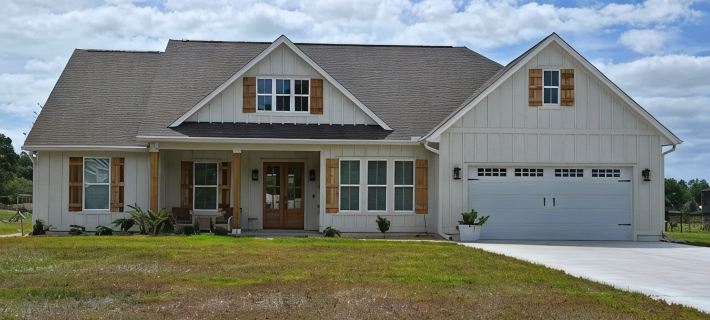 Peaceful 3-bed, 3 bath house with AC in charming Kingsland Hotels in Kingsland