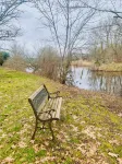 Charming cabin by a lake in the heart of the Landes d'Armagnac forest - Hytter