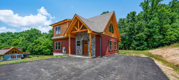 Hot tub cabin with fireplace, Smoky Mountain views, pet friendly, 10 min to Park Hotels in Cocke County