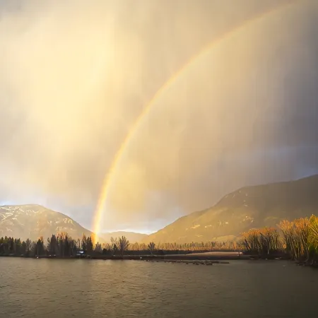 Glacier National Park family-friendly flat