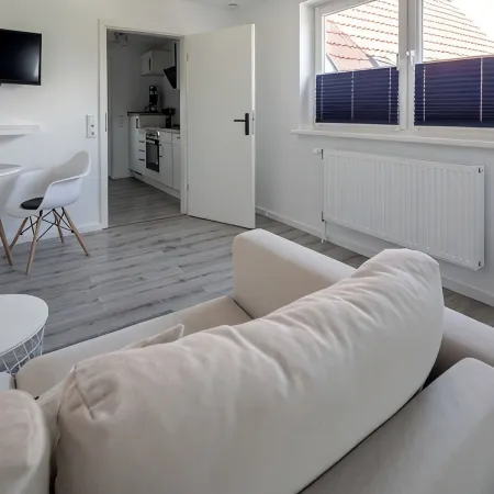 Apartment Backbord in Schillg, walking distance to the beach, WLAN, parking, Sky