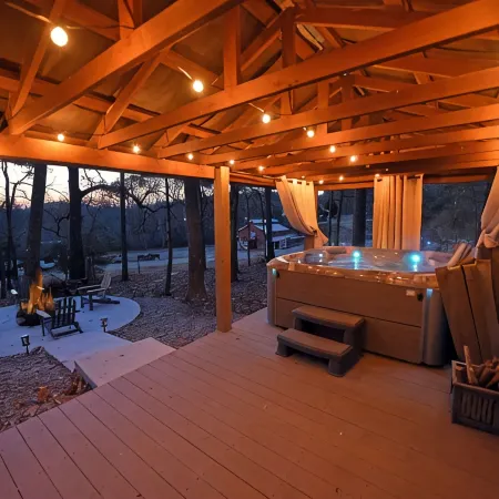 Country Mountain Cabin 2 King Suite Hot Tub