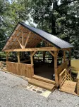 Griffen Mill Properties Cabin #8 by Waterfall in Salem Al  with WiFi, AC - 3つ星