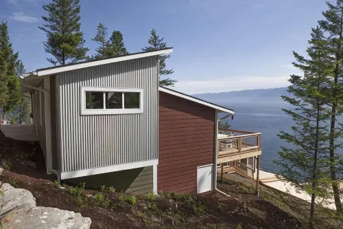 Lake House with Sauna, kayaks, S.U.Ps, snorkeling sets and boat parking - 4-Sterne