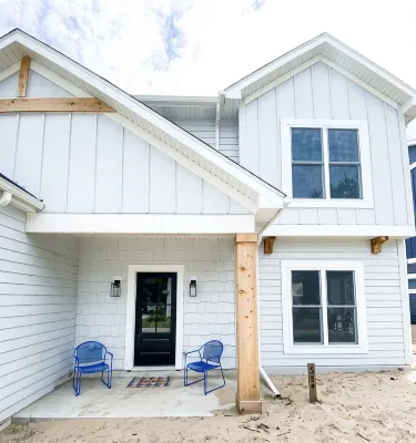 Modern New-Build w/ Screened Porch - Walk to Beach