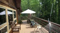 Lindal cedar home located next to Dupont State Recreational Forest.
