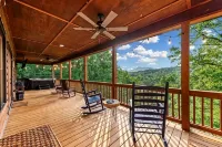 Unique Cabin! Close to Blue Ridge GA and Murphy NC. Hot Tub Has an Amazing View. - 3-Star