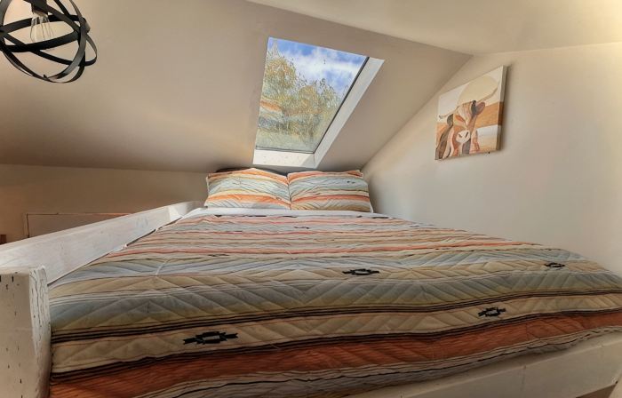 Tiny Farmhouse Cottage with Loft - Drift Asleep by Stargazing through Skylight