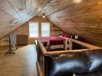 Forest Side Solar Powered Cabin with Nature Trails - Alphydda
