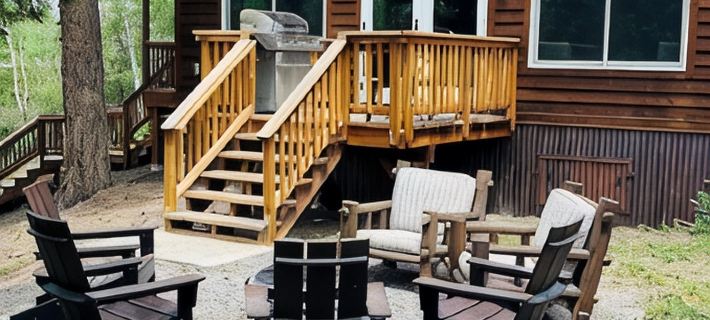 Private and peaceful 3 br cabin in the woods with new Hot Tub Hoteles en Condado de Ouray