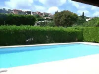 VILLA, 55 m2, BIOT, 4 / 6Pers, south-facing wooden terrace, swimming pool in private domain - Pool