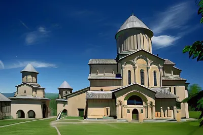 Tskaltubo Plaza Hotel Отели в г. Зеда Горди