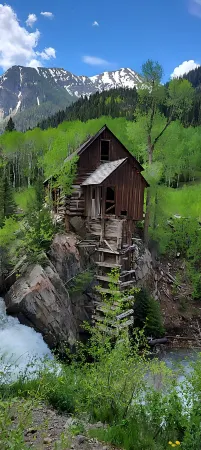 Log Cabin in the Mountains - Trout fishing, skiing & hiking right out your door!