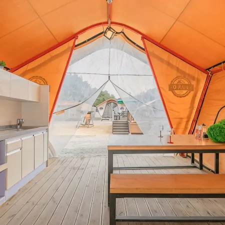Seosan Garorim Glamping & Pool Villa Pension