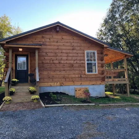 New! Cozy 4 Guest Cabin in Damascus! Pet Friendly!