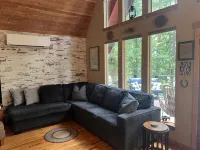 Cozy cabin at Lake Cushman in Hoodsport, WA with AC, Wi-Fi, kayak, beach, hottub