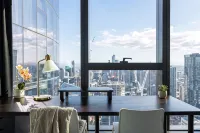 Melbourne Central Luxury Sky Sunset BayView Apartment