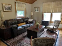 “The Cottage” is in a private lake community 15 mins. from Mountain Creek Resort