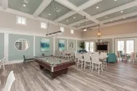 3 bedroom condo in gated comm. with private beach.  Lake view from balcony