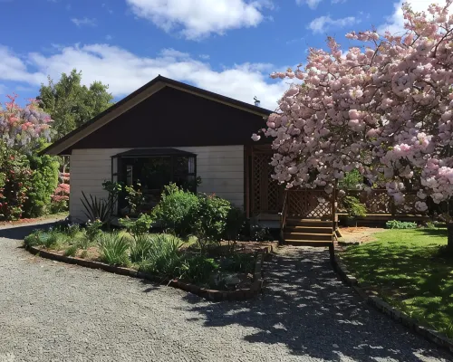 Chris's Cabin | Private Garden, Large Deck | Sleeps 8 in Greytown Hotels in Greytown