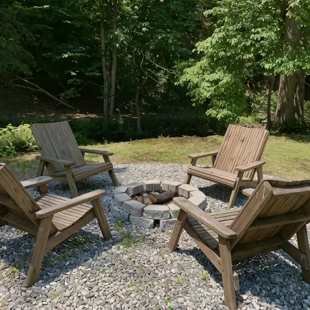 Tiny Home only 1 mile to Vogel State Park! Wandering Wood at the Reece Farm Vlg