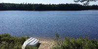 900 sq/ft off-grid cabin nestled on Upper Cranberry Lake. Pet Friendly! - Beach