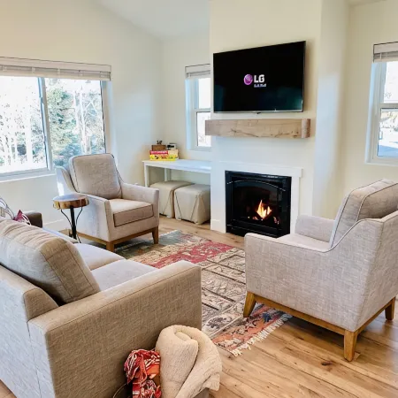 NEW Listing! NEW Build! Condo is 1-block walk to restaurants, shopping, concerts