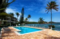Playa Linda - St. Thomas Oceanfront Studio Condo at Pool & Bolongo Beach, USVI - Pools