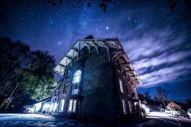 Devils Falls at the Luxury Hafod Hotel Aberystwyth