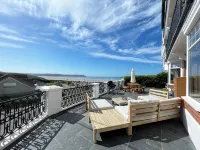 Family home overlooking Woolacombe Beach, designed for fun, sun and surf.