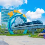 Orange Hotel (Changsha Xiangjiang Joy City Dawangshan Subway Station) - غرفة مطلة على الجبل