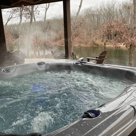 Luxury, Lakefront Chalet; Dock, Grills, Sasquatch & Firepits with a view