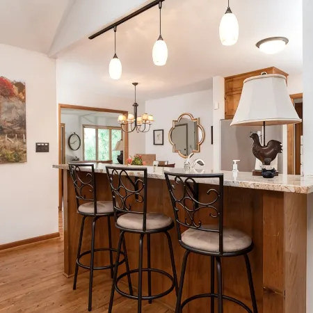 Alpine Bliss - Walk to slopes, dog friendly, fenced yard!