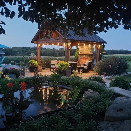 Tranquil Country Loft and backyard paradise in the rolling hills of Gambier, OH