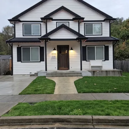 5 bed 2.5 bath w/ detached game room. Open concept, spacious for large groups.