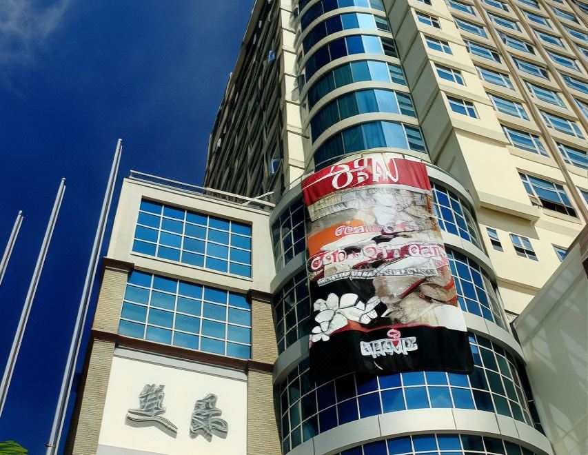 메리츠 호텔의 실외 수영장 사진