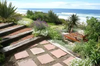 The Pink Lodge on the Beach