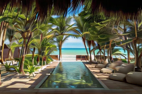 Xela Tulum - Member of Design Hotels - Infinity Pools