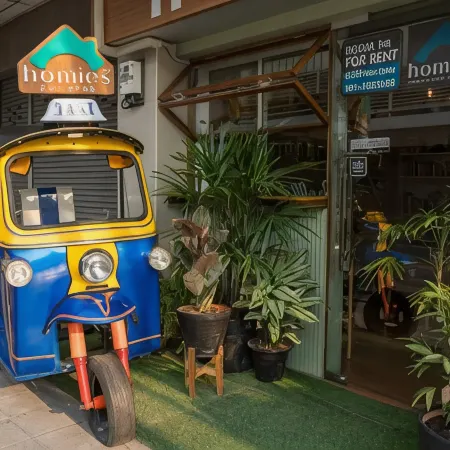 Homies Ratchada Hotel Отели рядом с достопримечательностью «Станция метро Ratchadapisek»