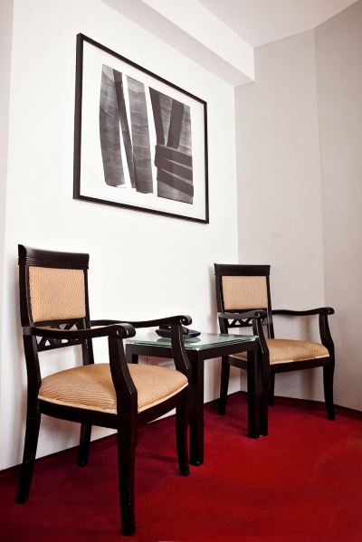 スーペリアツインルーム ザ コーナー ホテル フランクフルトの写真