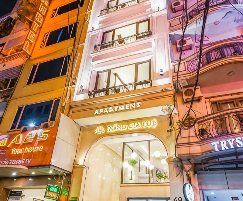 훙 자 튀 아파트먼트 객실