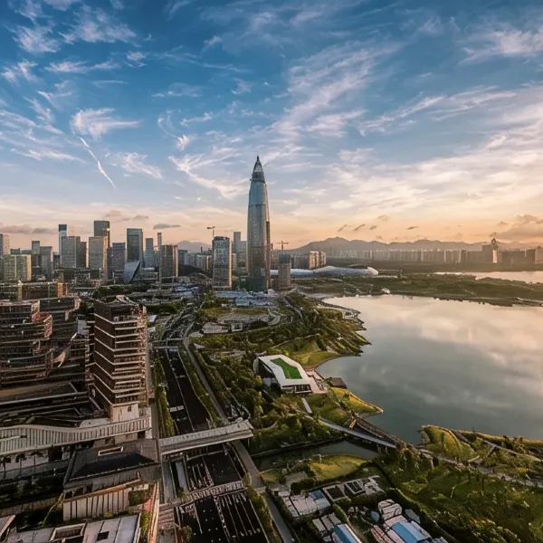 Langhua Audio-Video High-Altitude Skyline Cityscape Residence