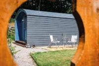Hideaway pod near Loch Ness for a tranquil retreat, with private garden