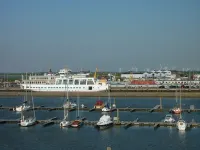 Cozy attic studio Norddeich panoramic window with sea view beach 50 meters - 무료 와이파이