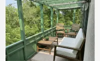 Swedish Storybook in bluffs hiking trails & stream