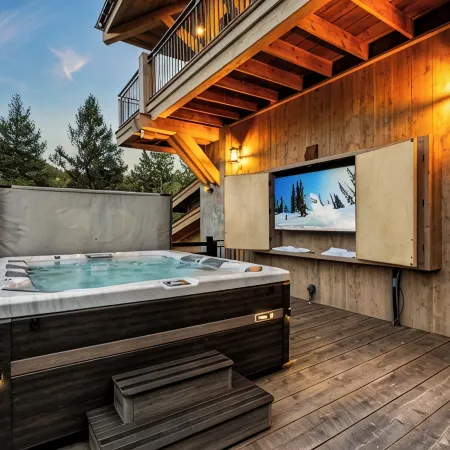 Mtnlux Fire Tower Big Sky Near Ynp Border with Hot Tub, Sauna Fitness/Game Room.