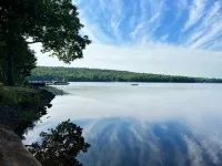 Falls Lake Burrow - Private Cottage with Screened-in Hot Tub